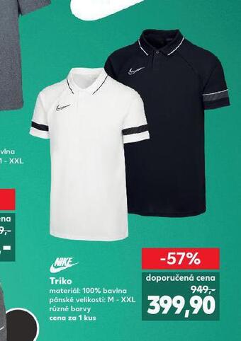 Kaufland Pánské triko nike nabídka