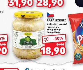 Kaufland Zelí sterilované nabídka