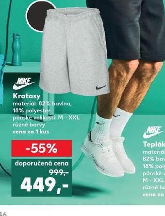 Kaufland Pánské kraťasy nabídka