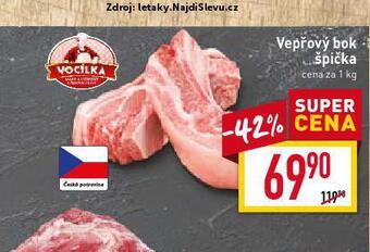 Billa Vepřový bok špička nabídka