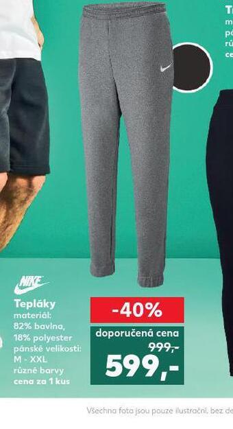 Kaufland Pánské tepláky nabídka