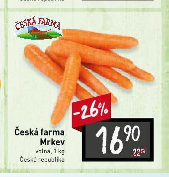 Billa Mrkev nabídka