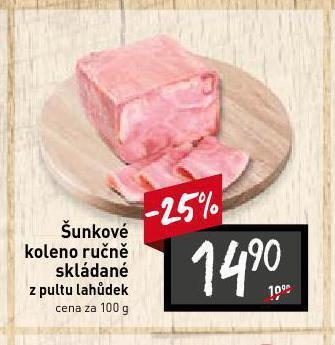 Billa Šunkové koleno nabídka