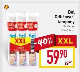 Bel odličovací tampony