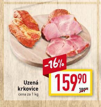 Billa Uzená krkovice nabídka
