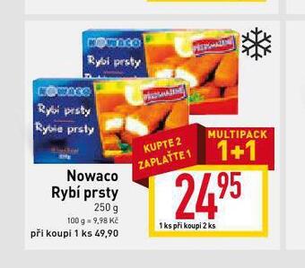 Billa Nowaco rybí prsty nabídka