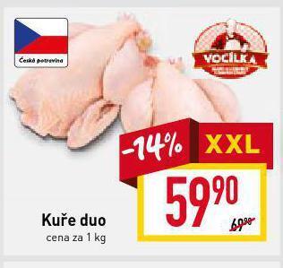 Billa Kuře duo nabídka