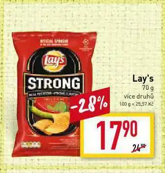 Billa Lay's brambůrky nabídka