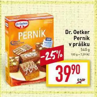 Billa Perník v prášku nabídka