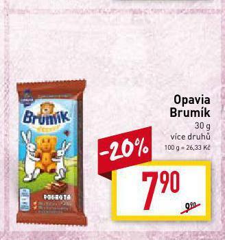 Billa Opavia brumík nabídka