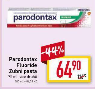 Billa Parodontax zubní pasta nabídka