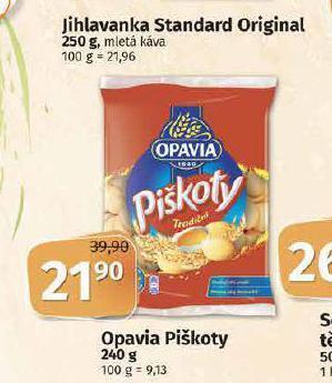 Coop Opavia piškoty nabídka