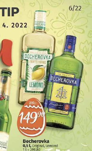 Coop Becherovka nabídka
