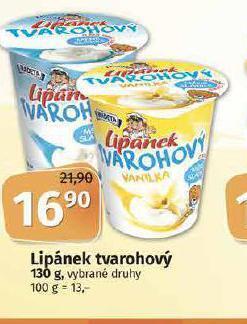 Coop Lipánek tvarohový nabídka