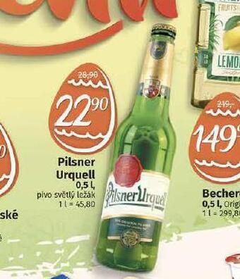 Coop Pivo pilsner urquell nabídka