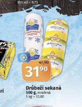 Coop Drůbeží sekaná nabídka