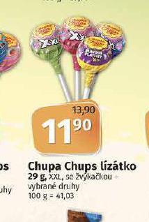 Coop Chupa chups lízátko nabídka