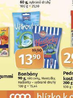 Coop Bonbóny nabídka
