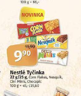 Coop Nestlé tyčinka nabídka