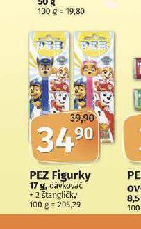 Coop Pez figurky nabídka