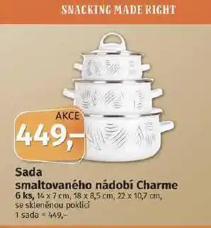 Coop Sada smaltovaného nádobí charme nabídka