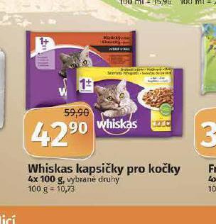 Coop Whiskas kapsičky pro kočky nabídka