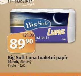 Coop Big soft luna toaletní papír nabídka