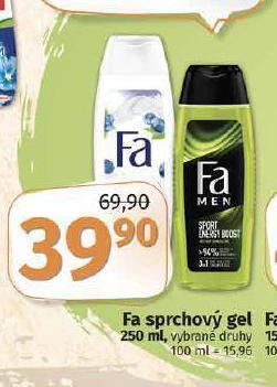 Coop Fa sprchový gel nabídka