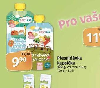 Coop Přesnídávka kapsička nabídka