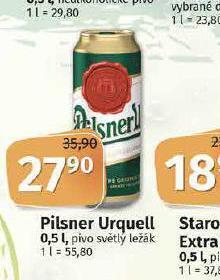Coop Pivo pilsner urquell nabídka