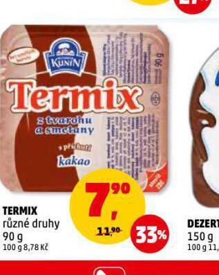 Penny Market Termix nabídka