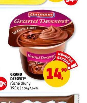 Penny Market Grand dessert nabídka