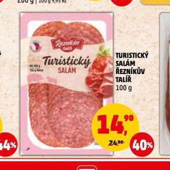 Penny Market Turistický salám nabídka