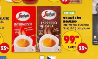 Penny Market Segafredo zrnková káva nabídka