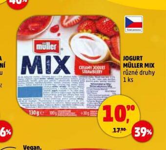 Penny Market Jogurt müller mix nabídka