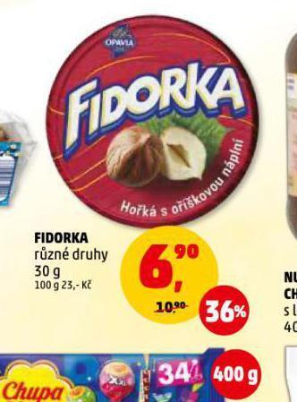 Penny Market Fidorka nabídka