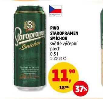 Penny Market Pivo staropramen smíchov nabídka