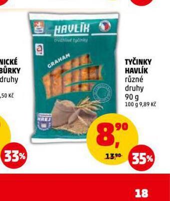 Penny Market Tyčinky havlík nabídka