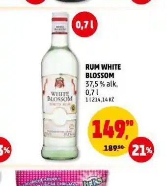 Penny Market Rum white blossom 37,5% nabídka