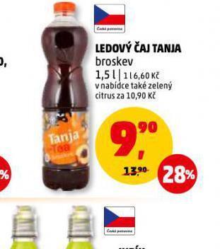 Penny Market Ledový čaj tanja nabídka