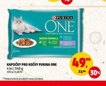 Penny Market Purina one kapsičky pro kočky nabídka