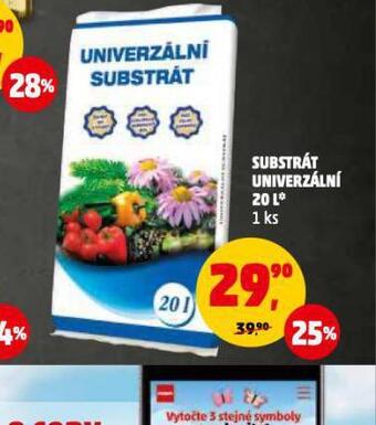 Penny Market Substrát univerzální nabídka