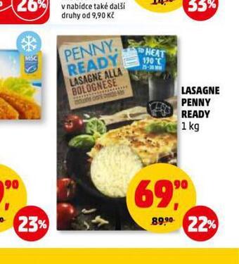 Penny Market Lasagne penny ready nabídka