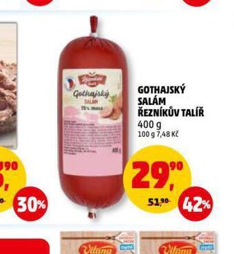 Penny Market Gothajský salám nabídka