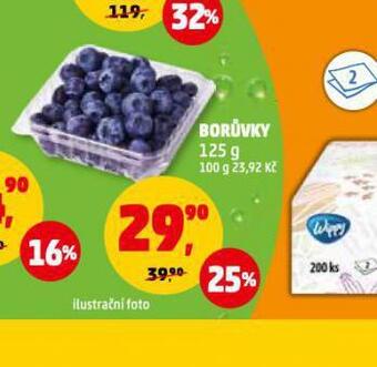 Penny Market Borůvky nabídka