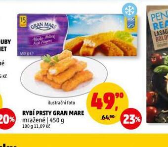 Penny Market Rybí prsty gran mare nabídka