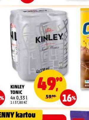 Penny Market Kinley tonic nabídka