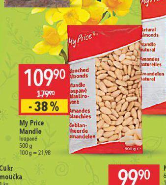 Globus Mandle loupané nabídka