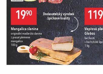 Globus Mangalica slanina nabídka