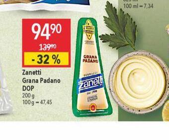 Globus Zanetti grana padano dop nabídka